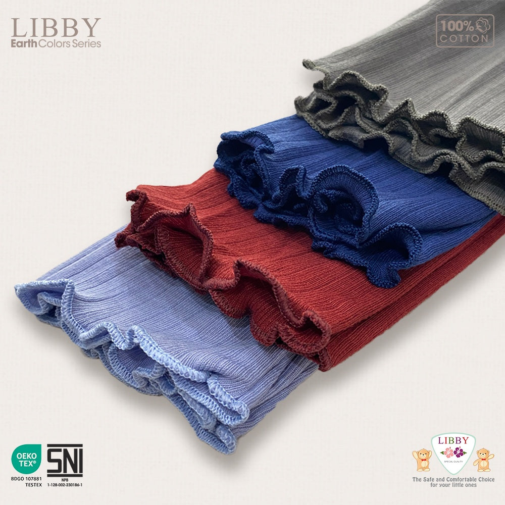 LIBBY Earth Legging Anak Perempuan Curly Girl (1PCS ) - Legging Bayi & Anak Perempuan 0-12 Tahun
