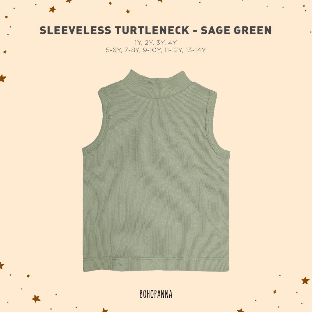BOHOPANNA - SLEEVELESS TURTLENECK - Atasan Anak 1