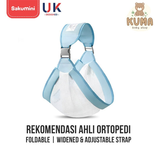 Sakumini Baby Carrier Breathable Soft Easy Gendongan Bayi Breathable