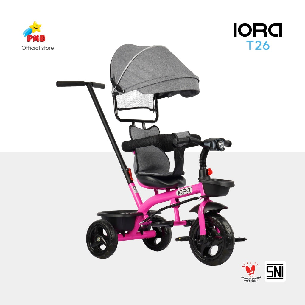 Sepeda Roda Tiga IORA Tricycle T26 – PMB Toys