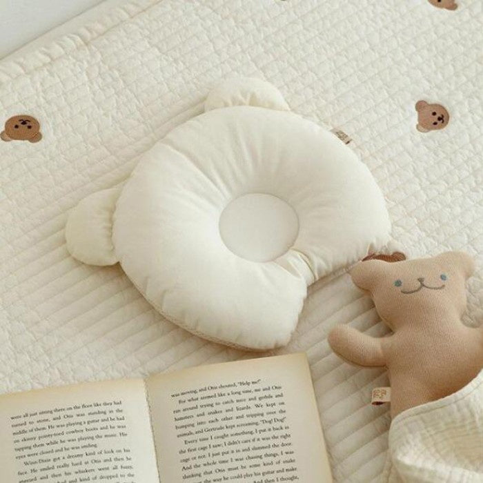 Kuma Bantal Peang Anak Bayi Bear Shaping Pillow Newborn YT007