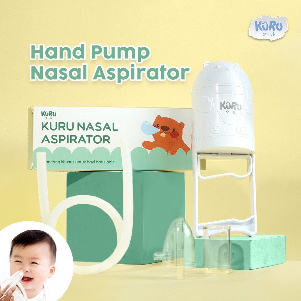 Kuru Baby Nasal Aspirator Hand Pump | Alat Penyedot Ingus Bayi Manual