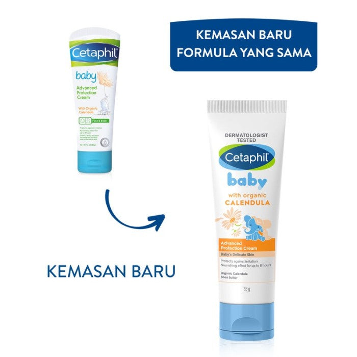 Cetaphil Baby Daily Advance Protection Cream With Calendula 85gr