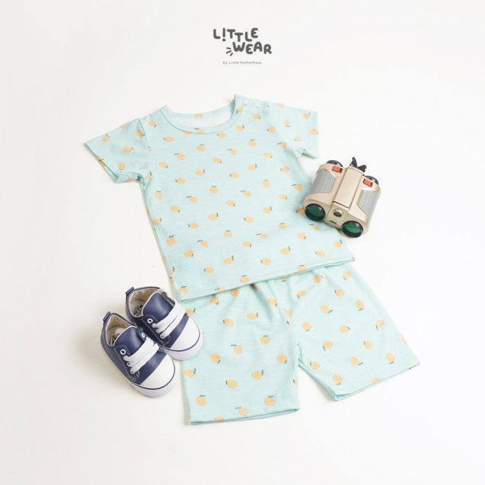 Little Palmerhaus - Little Wear Shoulder Button Short Set 18.0
