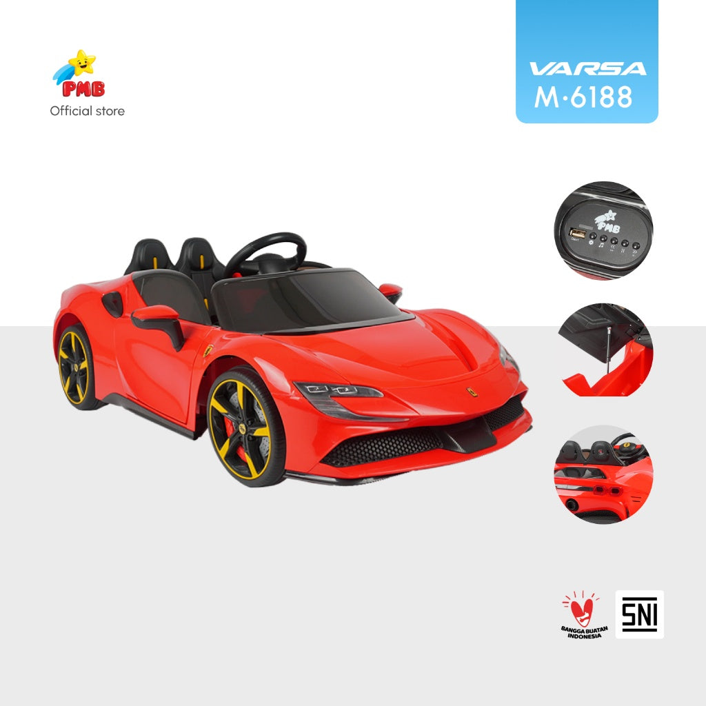 Mainan Anak Mobil Aki  VARSA  M6188 - PMB Toys