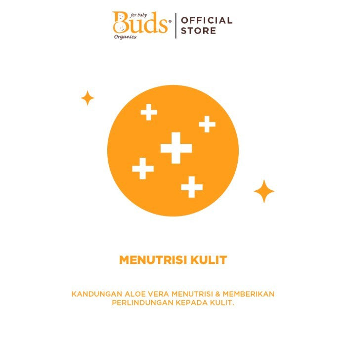 Buds Organics Shower Gel for Kids - Sabun Mandi Kulit Anak