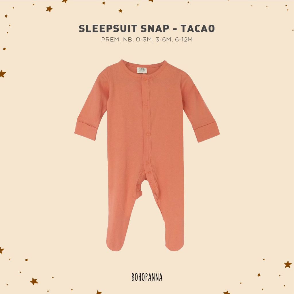 BOHOPANNA - SLEEPSUIT SNAP - Baju Tidur Anak BP2381
