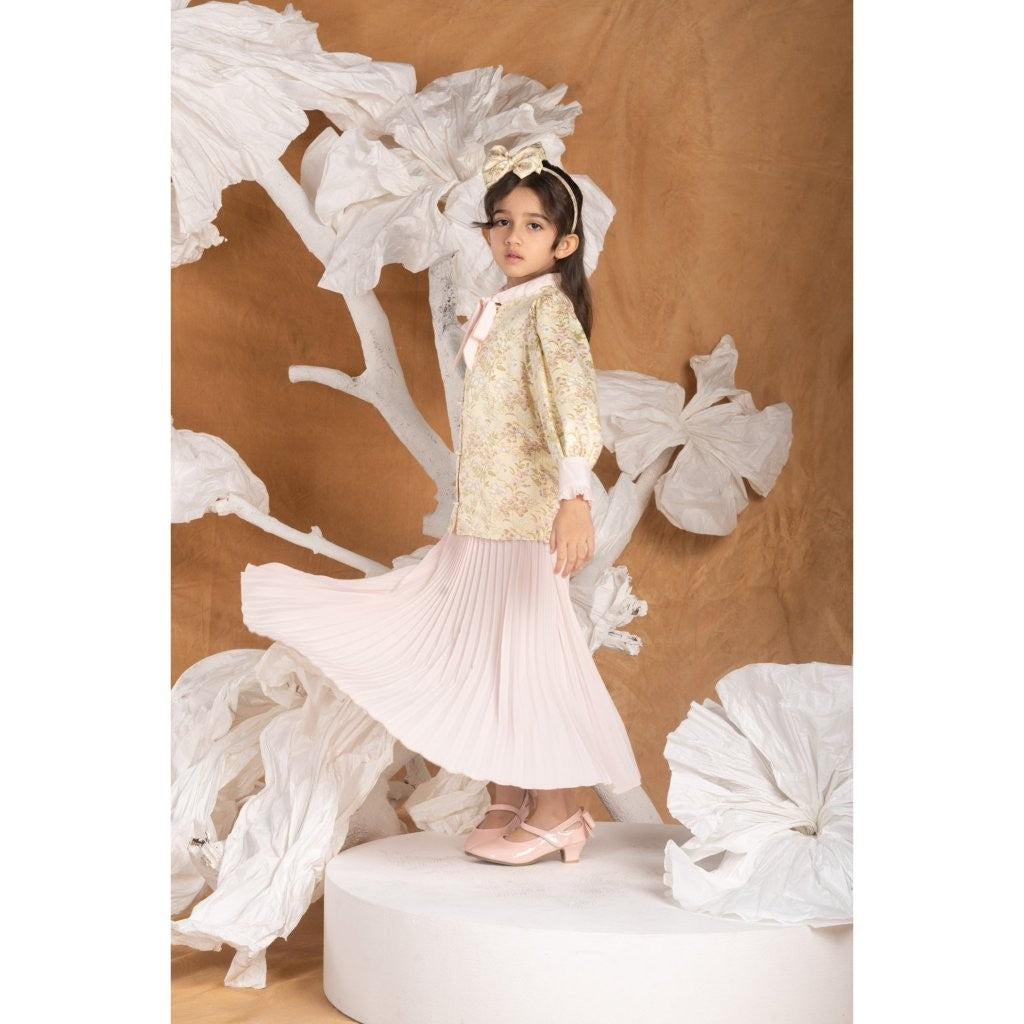 BOHOPANNA - RAYA COLLECTION 2025 - THANIA KIDS DRESS - Setelan Bayi Perempuan - Baju Muslim - Baju Raya