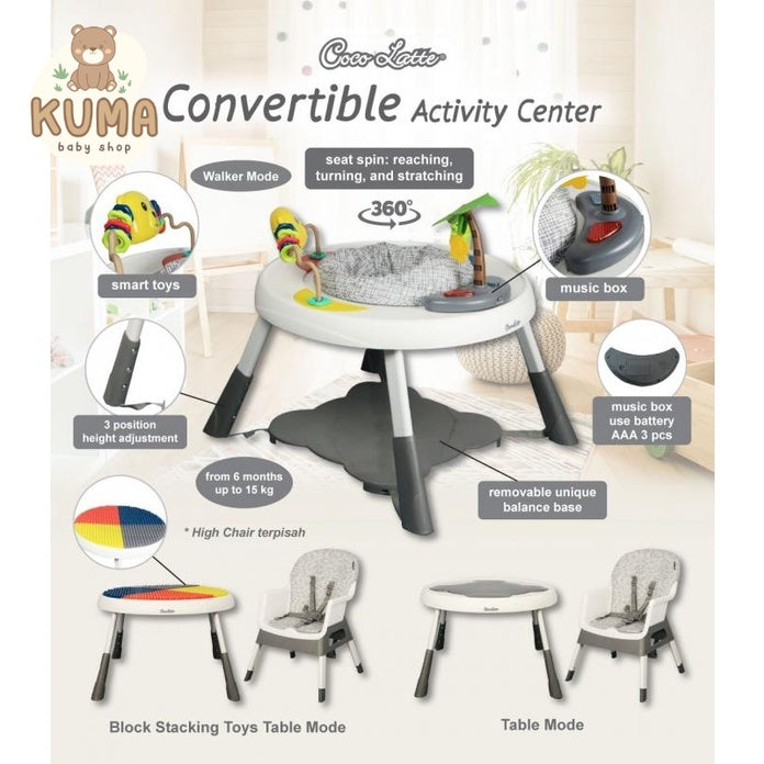 Cocolatte CL 31745 Activity Center Convertible