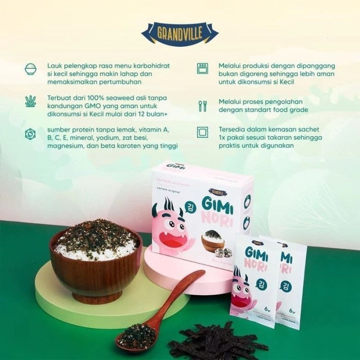 Grandville GimiNori Rumput Laut Nori Floss