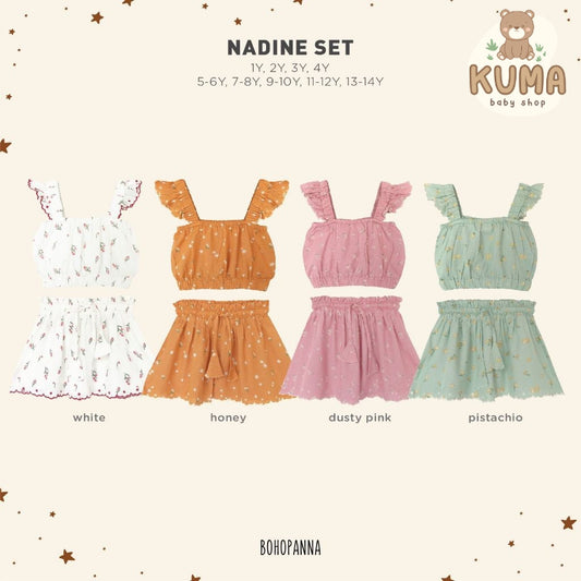 BOHOPANNA - NADINE SET - Setelan Baju Anak Perempuan