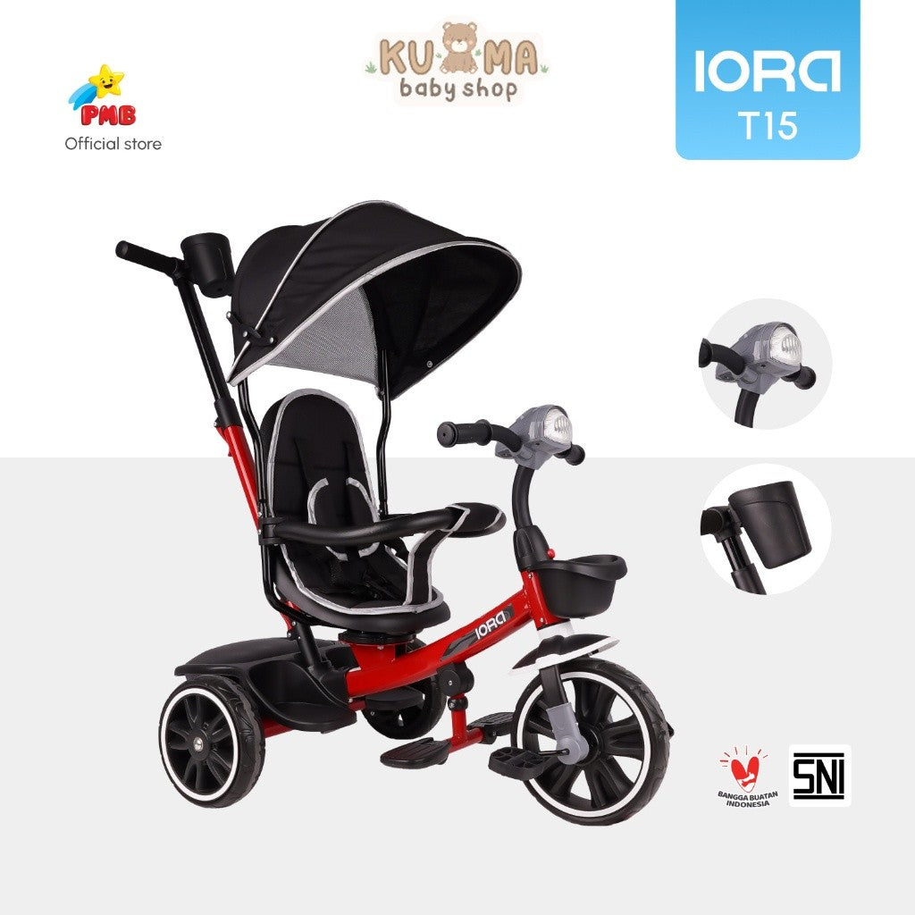 Sepeda Roda Tiga IORA T15 - PMB TOYS