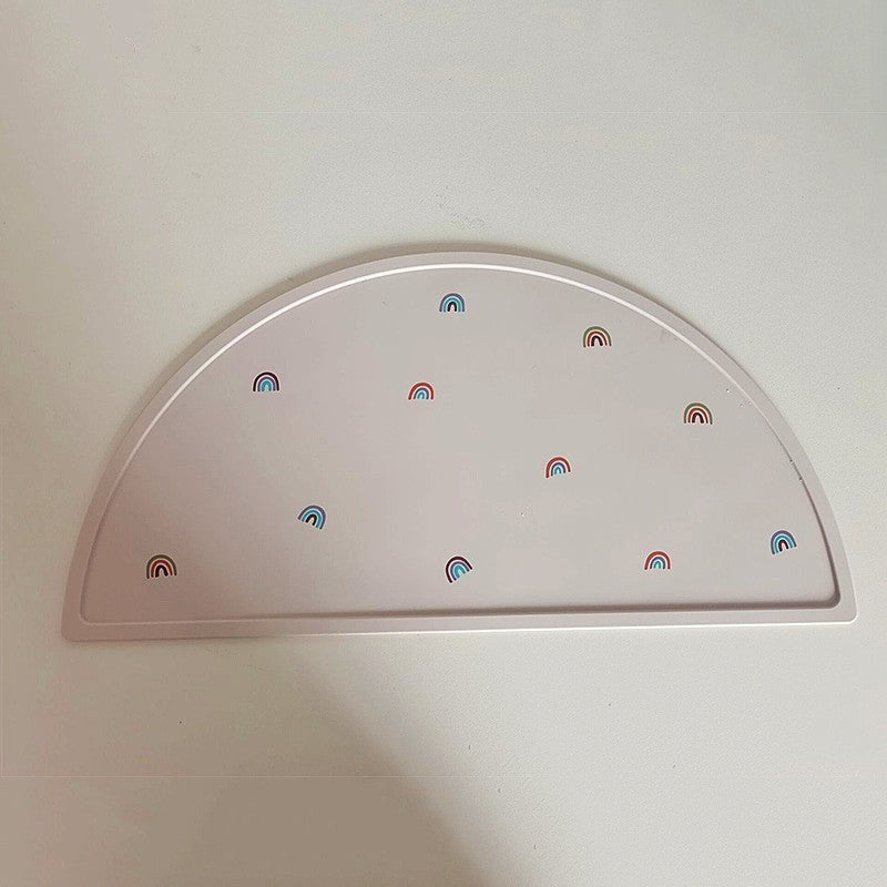 Kuma Bear Silicone Bib & Placemat Place Mat Alas Makan Celemek Makan