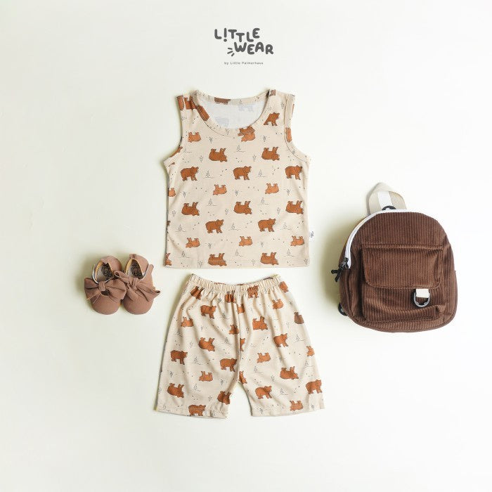 Baju Bayi - Little Palmerhaus Little Wear Baby Sleeveless Set 17.0