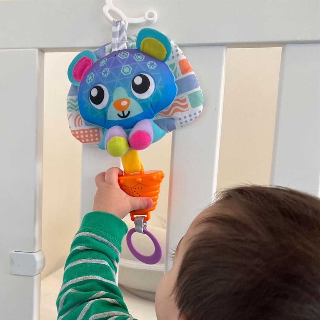 Playgro Pp Musical Pullstring Bear - Mainan Stroller Anak