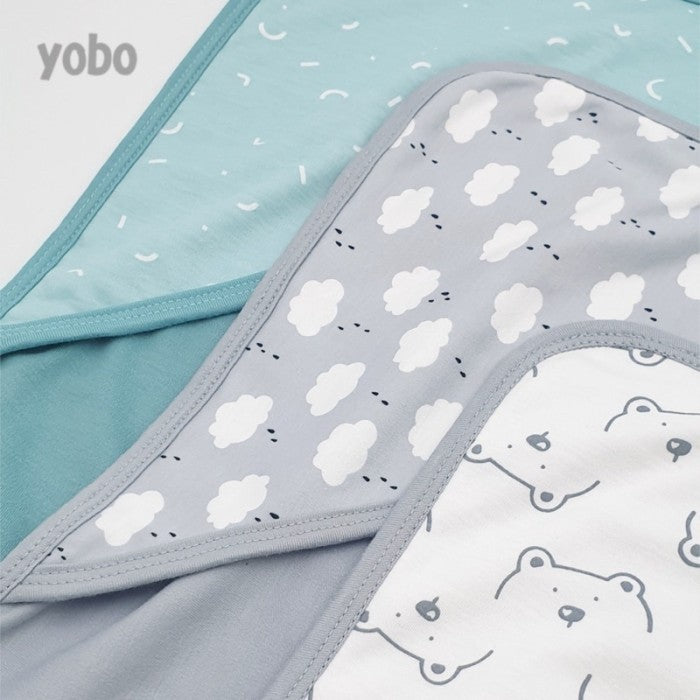 YOBO Hoodie Baby Blanket | SELIMUT TOPI BAYI 80cm x 80cm 1pcs