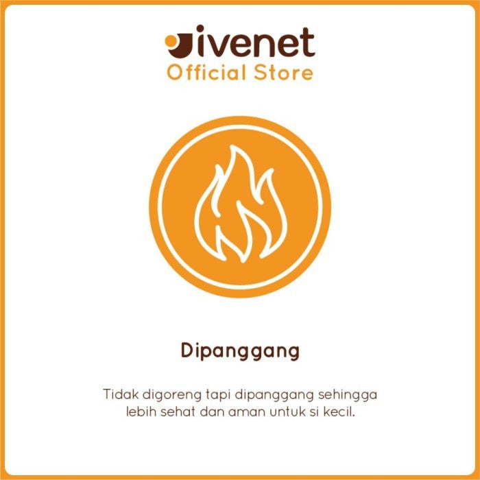Ivenet Rice Chip - Snack Jajanan Cemilan Kerupuk Bayi dan Anak