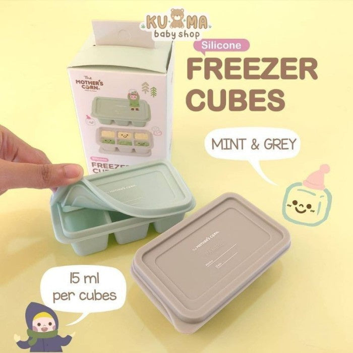 Mother's Corn - Silicone Freezer Cubes (2pcs) Silikon Cetakan Es