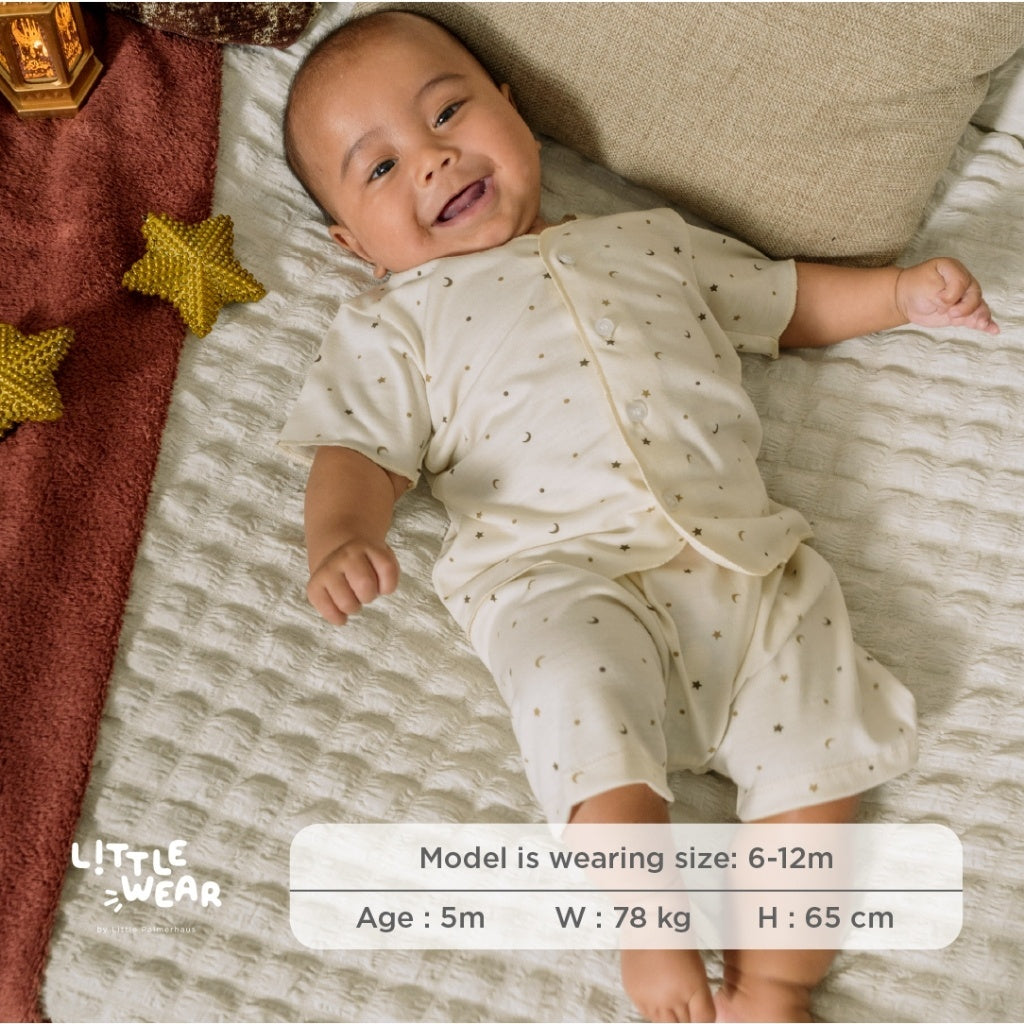 Little Palmerhaus - Little Wear Short Set 21.0 (Setelan Bayi Lengan Pendek)