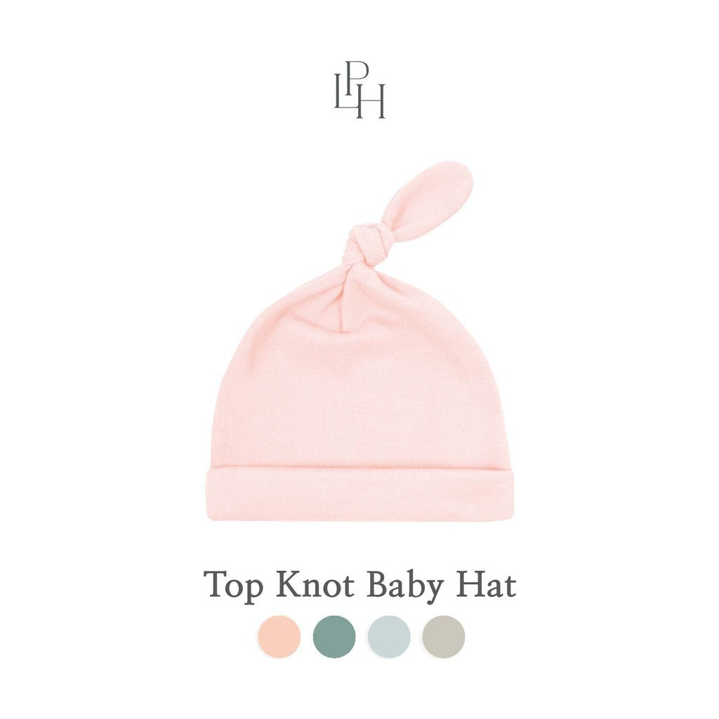 Little Palmerhaus - Top Knot Baby Hat (Topi Bayi)