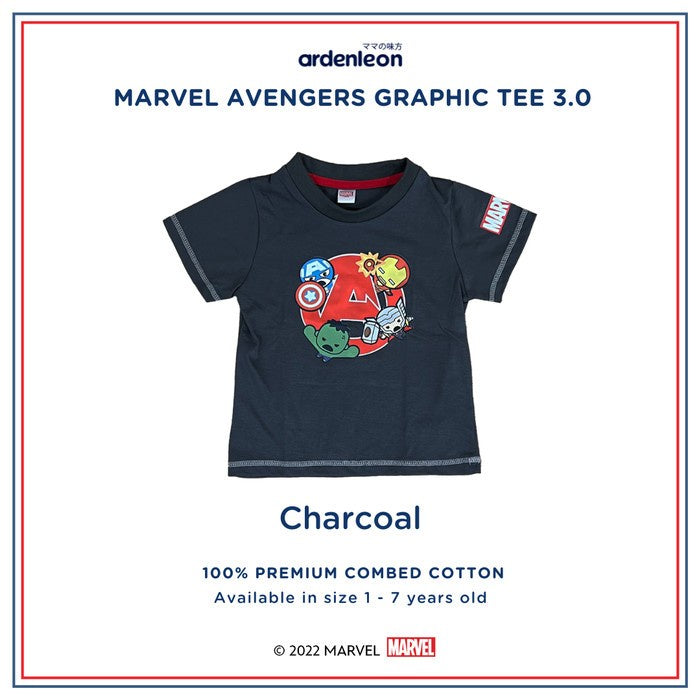 Ardenleon Marvel Avengers Graphic Tee 3.0 Kaos Anak Laki