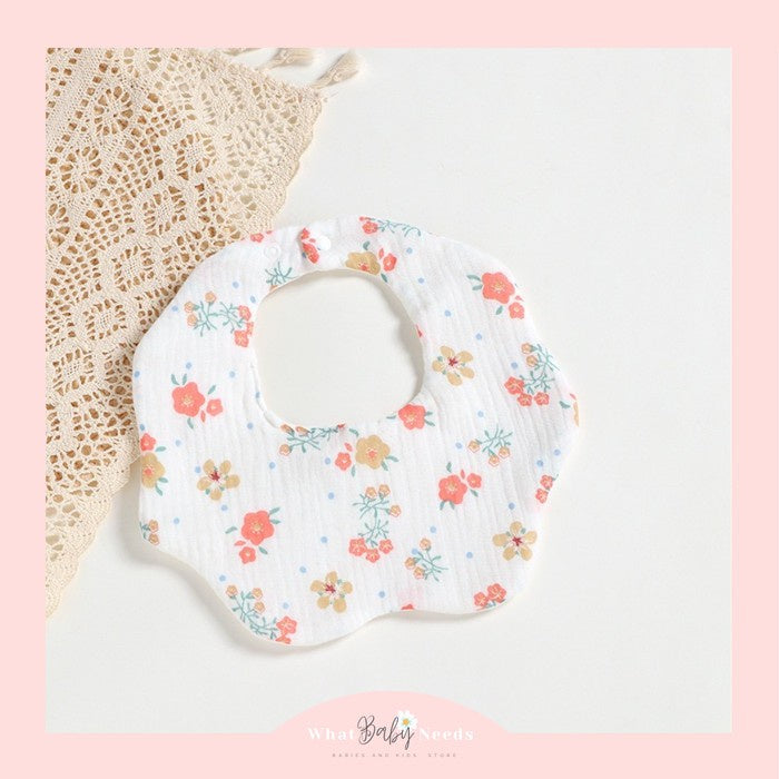 Lena Cloth Bib / Celemek Kain Anak Bayi / Baby Slabber
