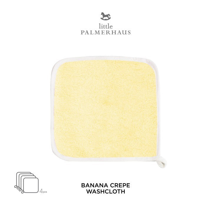 Little Palmerhaus - Bam & Boo Bamboo Washcloth Set Of 4 5.0