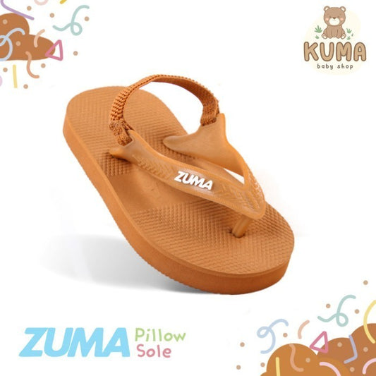 Zuma Baby Classic 7 Honey Ginger, Sandal Jepit Bayi Karet