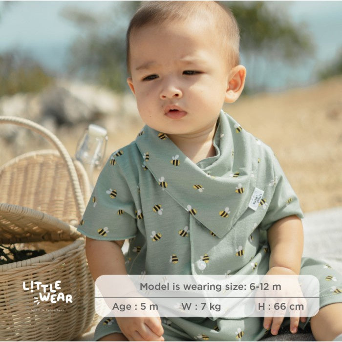 Little Palmerhaus - Little Wear Short Set 18.0 (Setelan Bayi) Pendek