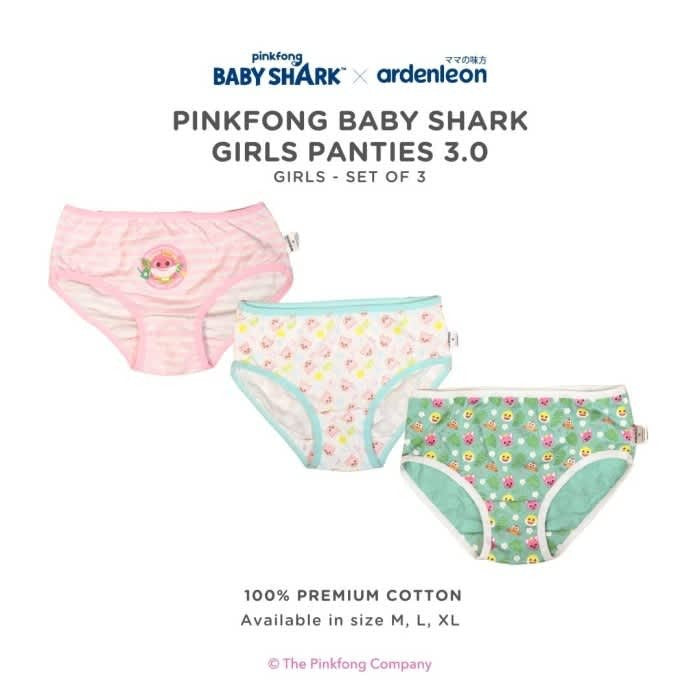 Ardenleon Girls Panties 2-9 Tahun Celana Dalam Anak Perempuan