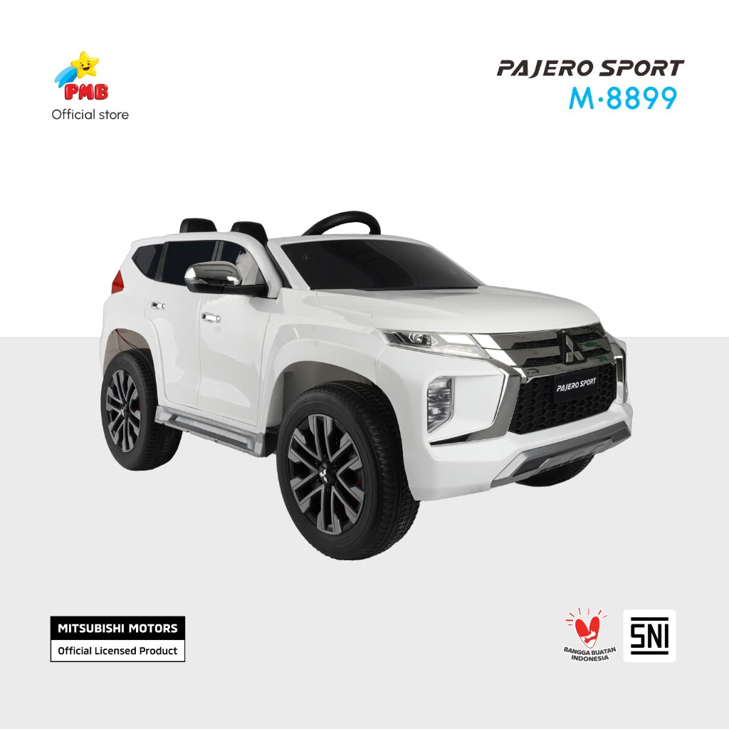 MAINAN ANAK MOBIL AKI MITSUBISHI PAJERO SPORT M8899  - PMB TOYS