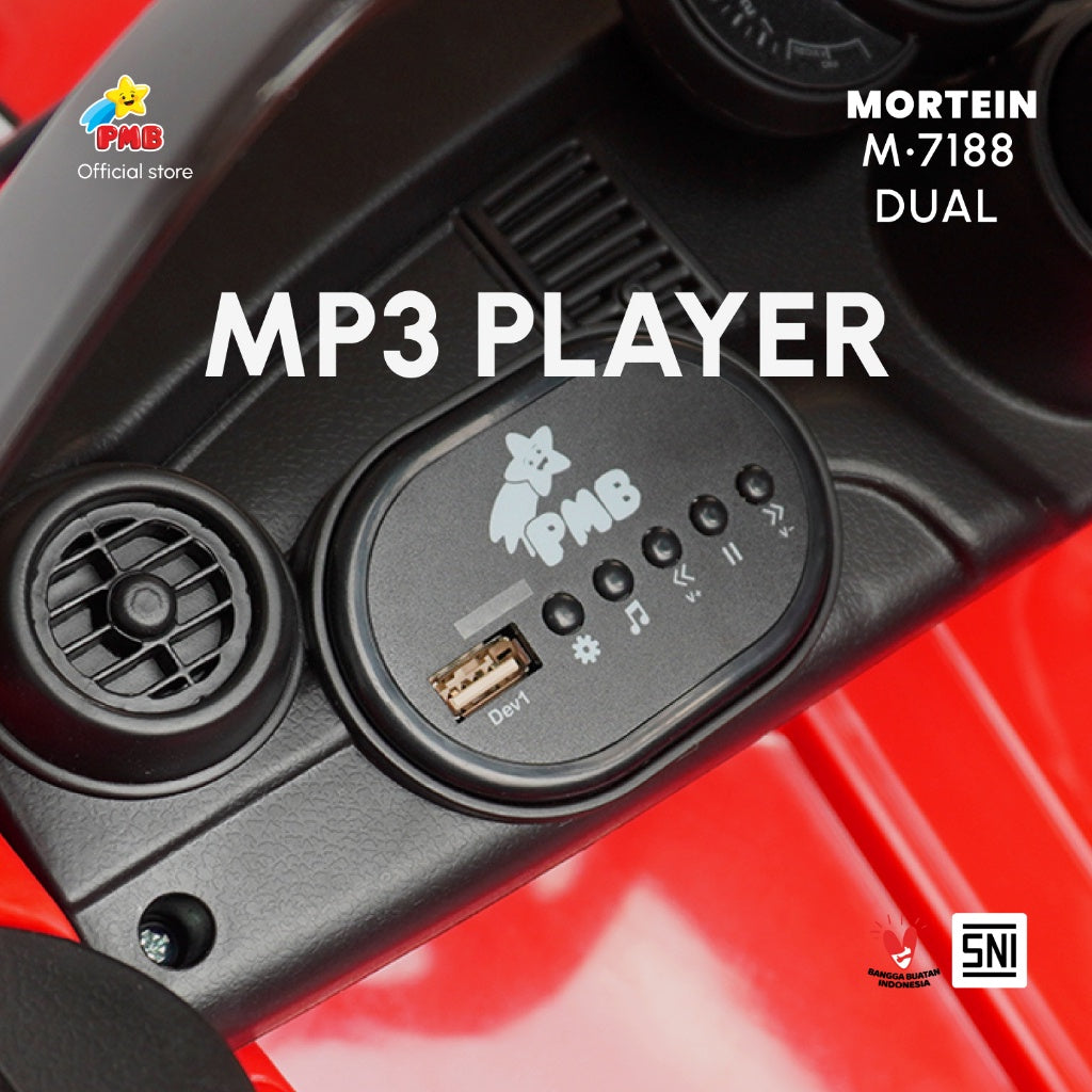 Mainan Anak Mobil Aki M7188 DUAL – PMB Toys