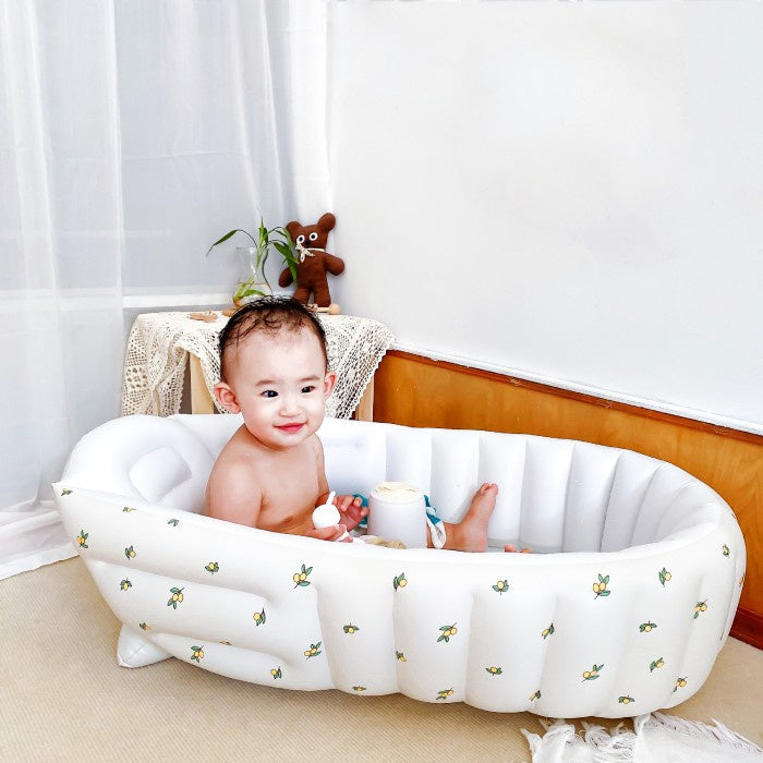 Kuma Portable Baby Bath Tub Bathtub Kolam Mandi Anak Tiup Bear YT021