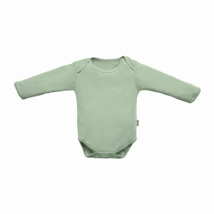 Nice Kids Baby Long Sleeve Bodysuit Soft Color Baju Bayi