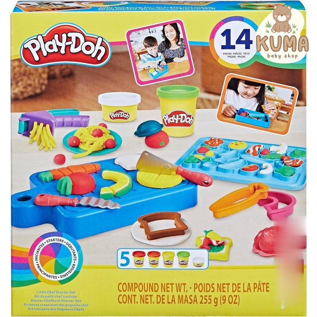 Play Doh Kitchen Little Chef Starter Set Hasbro F6904 Playdoh