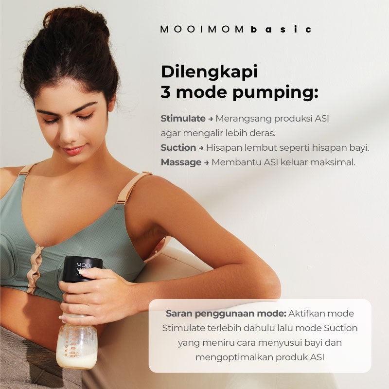 MOOIMOM B9 Electric Breast Pump / Pompa Asi Elektrik