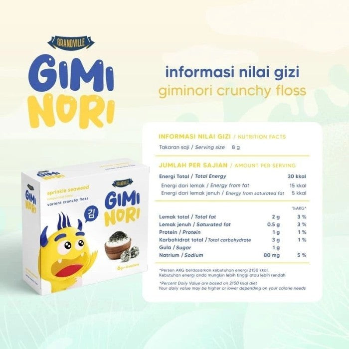 Grandville GimiNori Rumput Laut Nori Floss