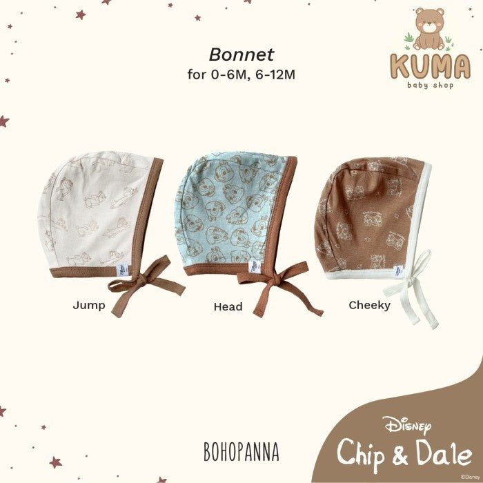 BOHOPANNA - BONNET DISNEY - TOPI BAYI