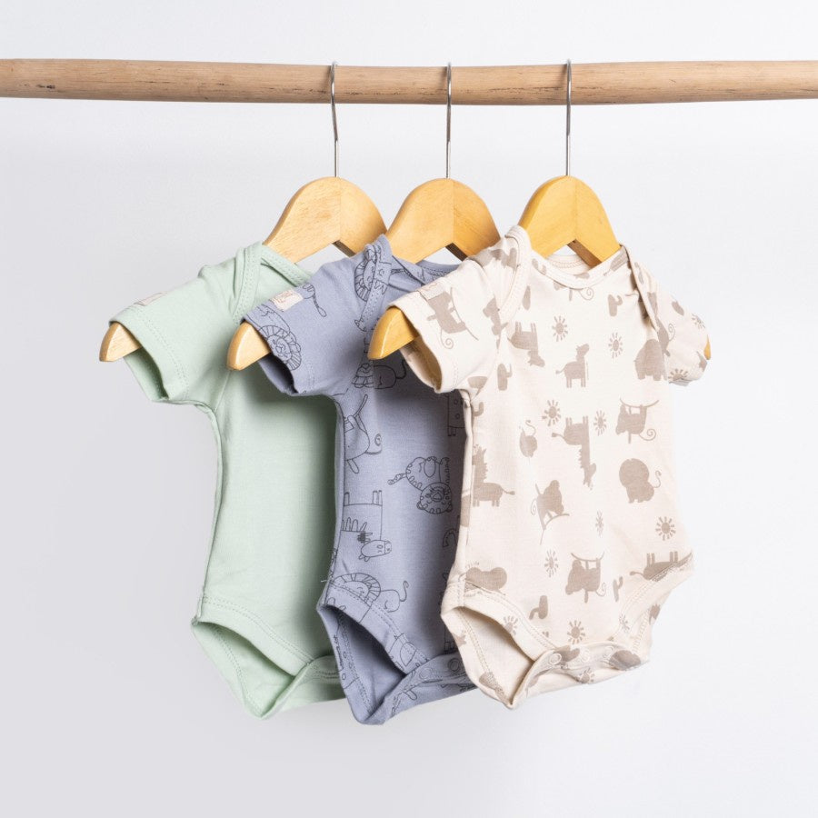 Memory Life Bodysuit 3 in 1 - MemoryLife Basic Series / Bodysuit Bayi Pattern Motif