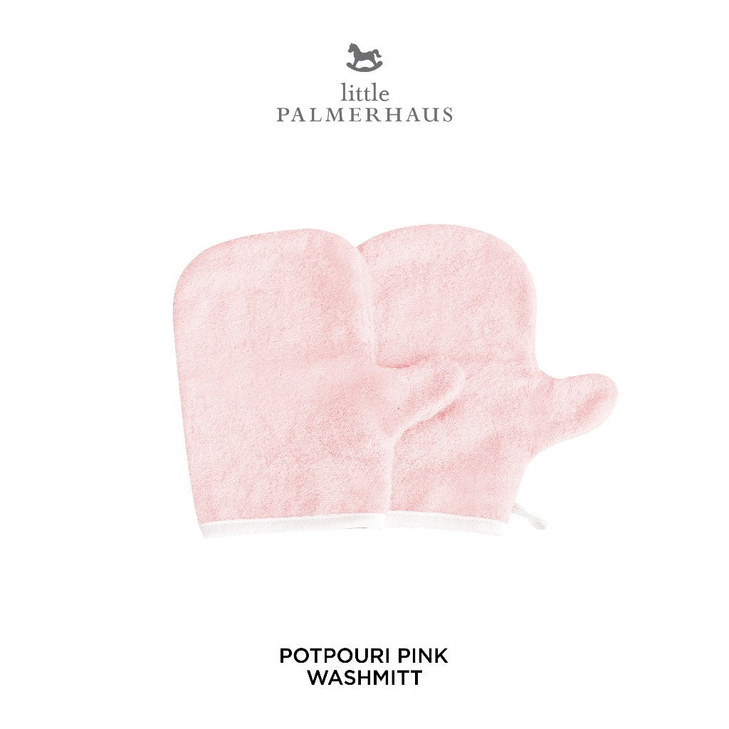 Little Palmerhaus - Bam & Boo Bamboo Washmitt (Waslap Bayi / Washlap / Bath Gloves Sarung Tangan Mandi)