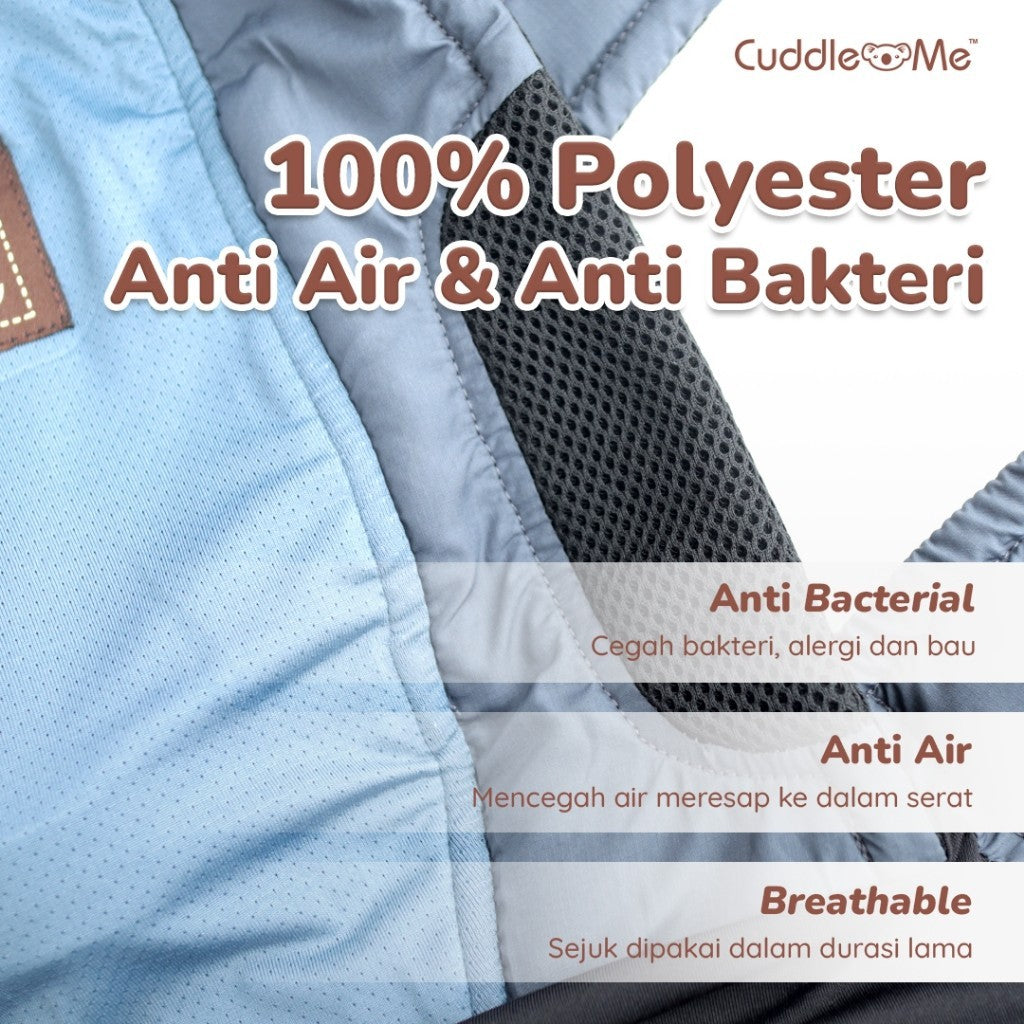 Gendongan Bayi - CUDDLEME Travego Carrier SSC Anti Air M Shape Travel Friendly