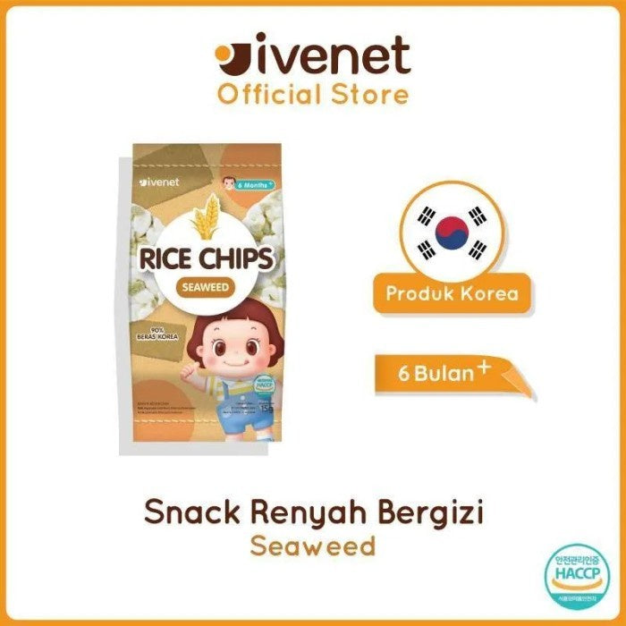 Ivenet Rice Chip - Snack Jajanan Cemilan Kerupuk Bayi dan Anak