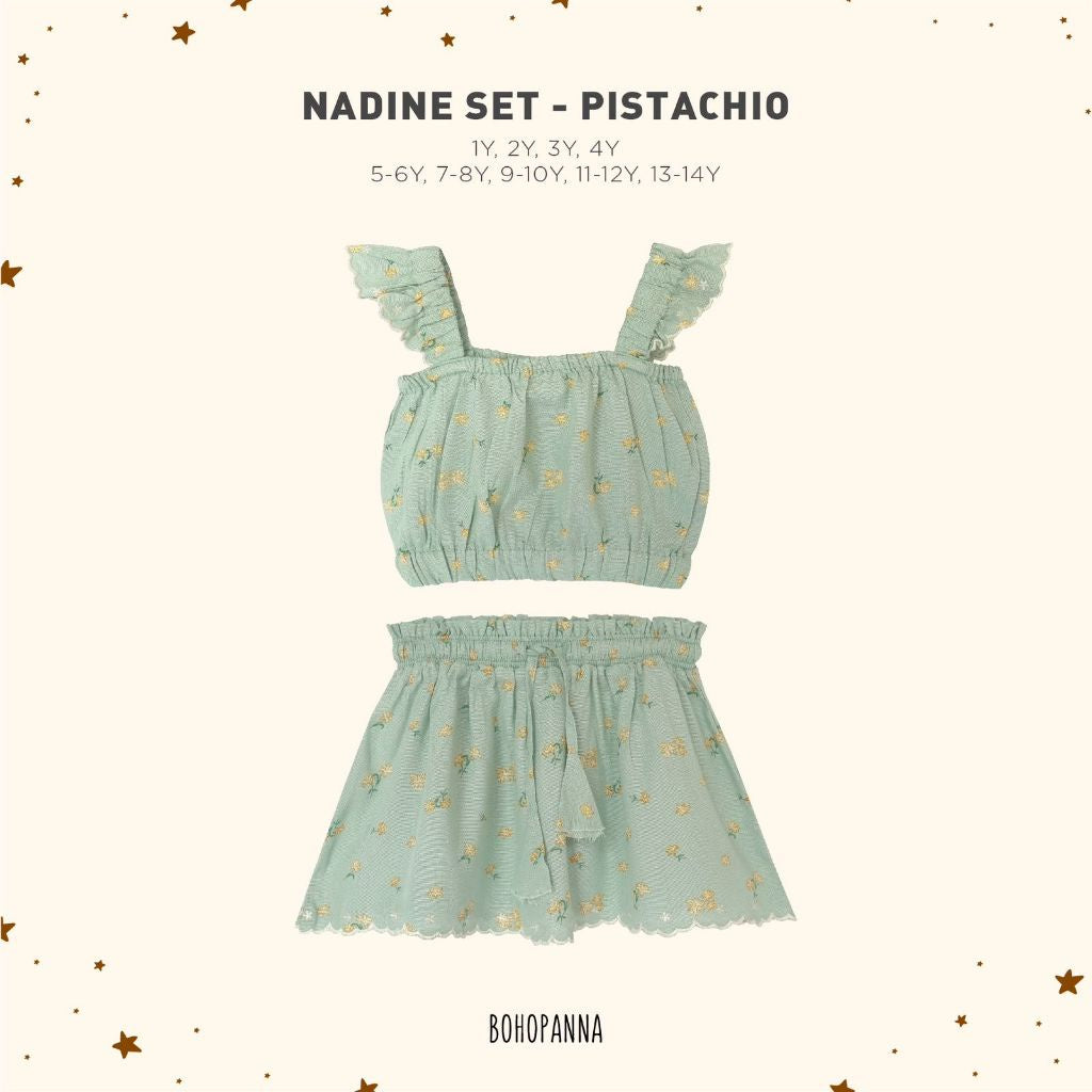 BOHOPANNA - NADINE SET - Setelan Baju Anak Perempuan