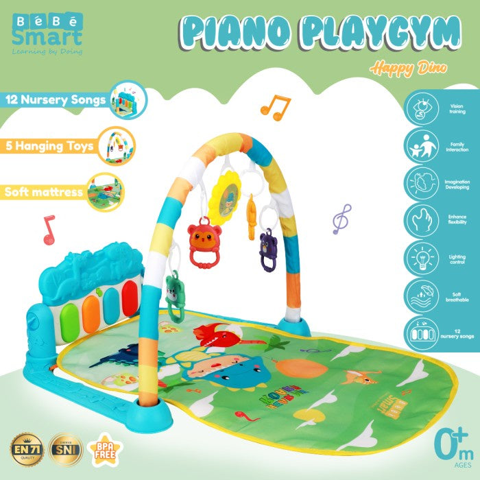Bebe Smart Bebesmart Piano Playgym Alas Bermain Anak