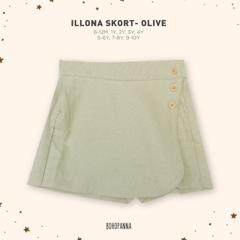 BOHOPANNA - ILONA SKORT - ROK ANAK - SKORT ANAK - ROK CELANA ANAK BP2456