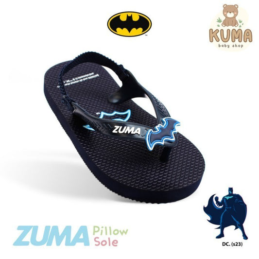 Zuma Baby Batman 1 Blue, Sandal Jepit Bayi Karet Tali, Biru