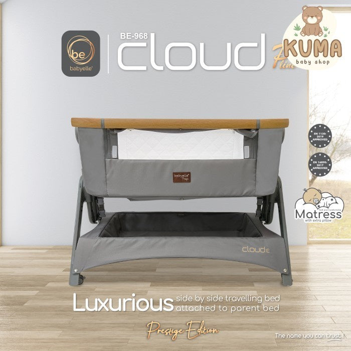 Box Bayi Babyelle PRESTIGE BE 968 CLOUD PLINE Bedside Baby Crib