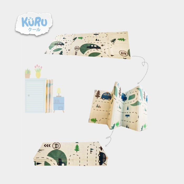 KURU PM2 XPE Playmat Bayi | Karpet Matras Bermain Anak Lipat 150 x 200