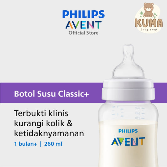 Philips Avent Classic Plus Bottle 260 ml Single 1M+ SCF563/17 Botol