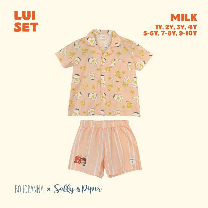 BOHOPANNA - BOHOPANNA X SALLY & PIPER - LUI SET - Setelan Anak